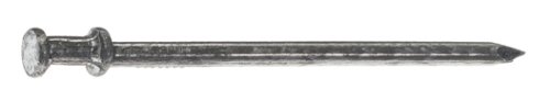 6DUP5 Duplex Nail, 6D, 1-3/4 in L, Steel, Bright, Double Head, Smooth Shank, Silver, 5 lb